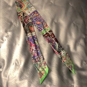 Hermes “Twilly” scarf